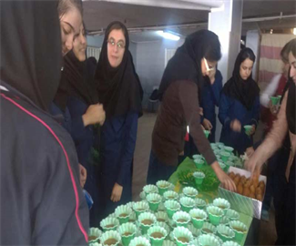 مراسم دعای توسل و نذری به مناسبت ایام فاطمیه