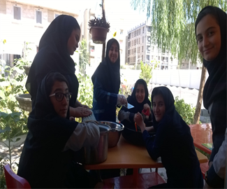 پارک جوانمردان - بازدید دبستان