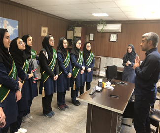 جلسه دانش آموزان با شهردار